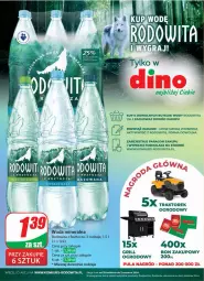 Gazetka promocyjna Dino - Gazetka 20 / 2024 - Gazetka - ważna od 21.05 do 21.05.2024 - strona 4 - produkty: Gra, Woda mineralna, Woda, Traktor