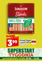 Gazetka promocyjna Topaz - Gazetka - Gazetka - ważna od 10.06 do 10.06.2026 - strona 5 - produkty: Sok, Sokołów