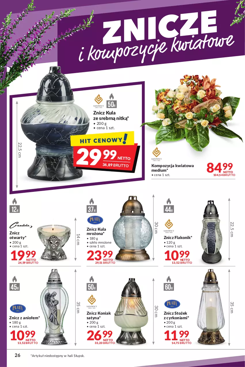 Gazetka promocyjna Makro - Najlepsze oferty - ważna 18.10 do 31.10.2022 - strona 26 - produkty: Znicz