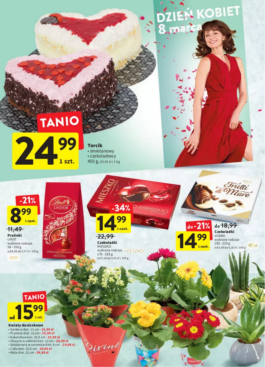 Gazetka promocyjna Intermarche - Spożywcza - ważna 03.02 do 09.02.2022 - strona 6 - produkty: Gerber, Hiacynt, Kalanchoe, Lindt, Prymula, Róża