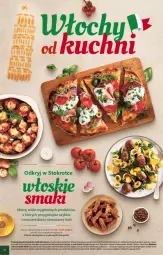 Gazetka promocyjna Stokrotka - Włochy od kuchni - Gazetka - ważna od 06.05 do 06.05.2026 - strona 1 - produkty: Warzywa, Gin, Optima, Owoce, Mięso