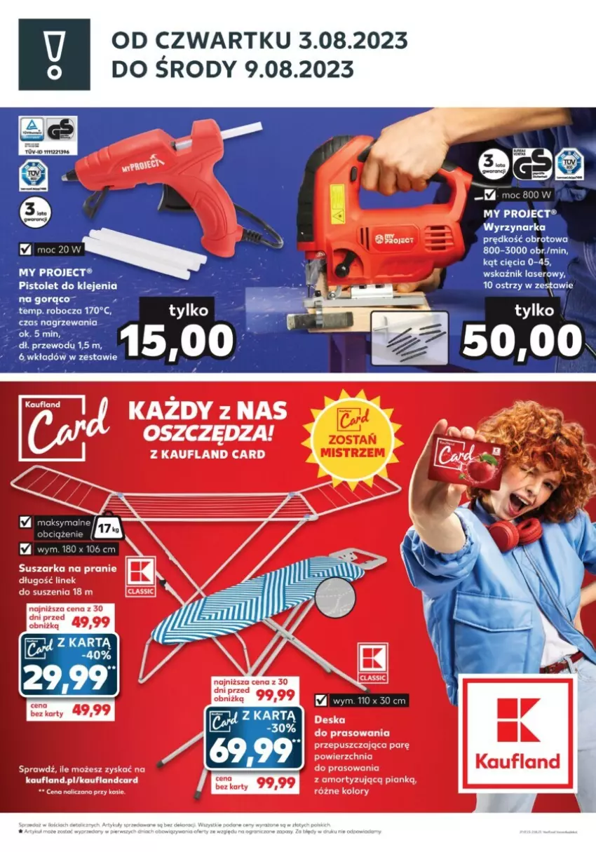 Gazetka promocyjna Kaufland - Kaufland Gazetka od 03.08.2023 do 09.08.2023 - ważna 03.08 do 09.08.2023 - strona 2 - produkty: AEG, Pistolet, Ser, Wyrzynarka