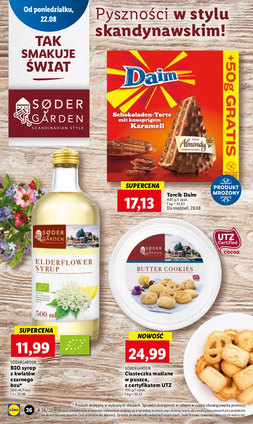 Gazetka promocyjna Lidl - GAZETKA - ważna 22.08 do 24.08.2022 - strona 38 - produkty: Syrop