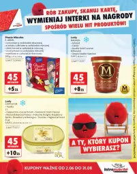 Gazetka promocyjna Intermarche - Gazetka Intermarche - Gazetka - ważna od 31.08 do 31.08.2025 - strona 25 - produkty: Top, Ser, Lion, Lody, Mleczko, Ptasie mleczko, E. Wedel, Deser, Cappuccino