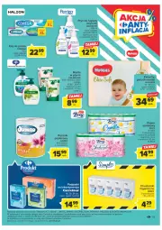 Gazetka promocyjna Carrefour - Gazetka Carrefour - Gazetka - ważna od 04.03 do 04.03.2023 - strona 21 - produkty: Rum, Corega, Palmolive, Papier, Lactacyd, Pieluchy, Majtki, Keen, Klej, Papier toaletowy, Velvet, Leon, Ręcznik, Huggies, Podpaski, Foxy, Płyn do higieny intymnej, Pieluchomajtki, Mydło, Colgate, LG