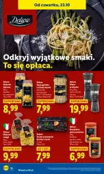 Gazetka promocyjna Lidl - GAZETKA - Gazetka - ważna od 25.10 do 25.10.2025 - strona 38 - produkty: Cebula, Makaron, Ser, Papryka, Pasta warzywna, Pieprz, Pomidory