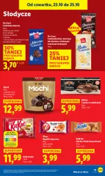 Gazetka promocyjna Lidl - GAZETKA - Gazetka - ważna od 25.10 do 25.10.2025 - strona 47 - produkty: Goplana, Ciastka, Ser, Jeżyki, Wazon, LANA, Czekolada mleczna, Rogal, Czekolada, Deser, Kokos