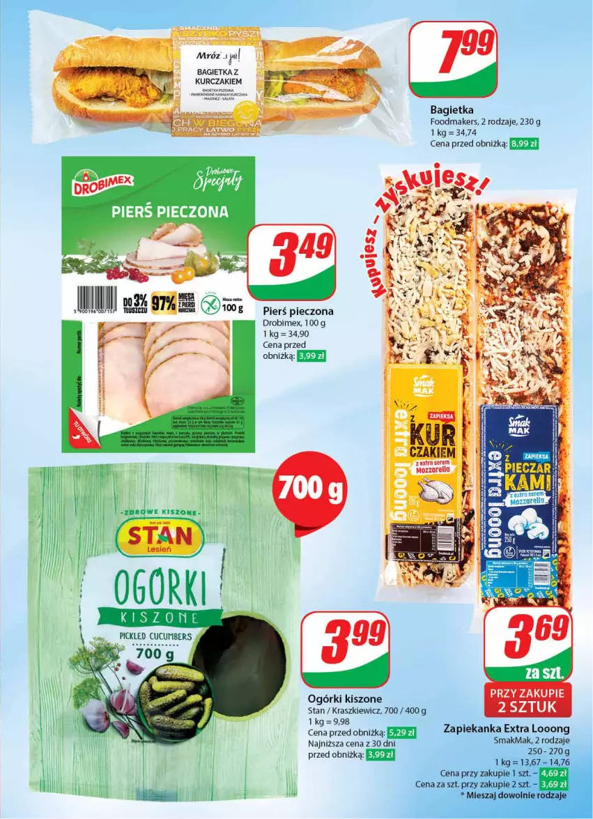 Gazetka promocyjna Dino - Gazetka 4 - ważna 23.01 do 30.01.2024 - strona 36 - produkty: Bagietka, Drobimex, Kawa, Kurczak, Majonez, Mozzarella, Piec, Sałat, Ser, Zapiekanka