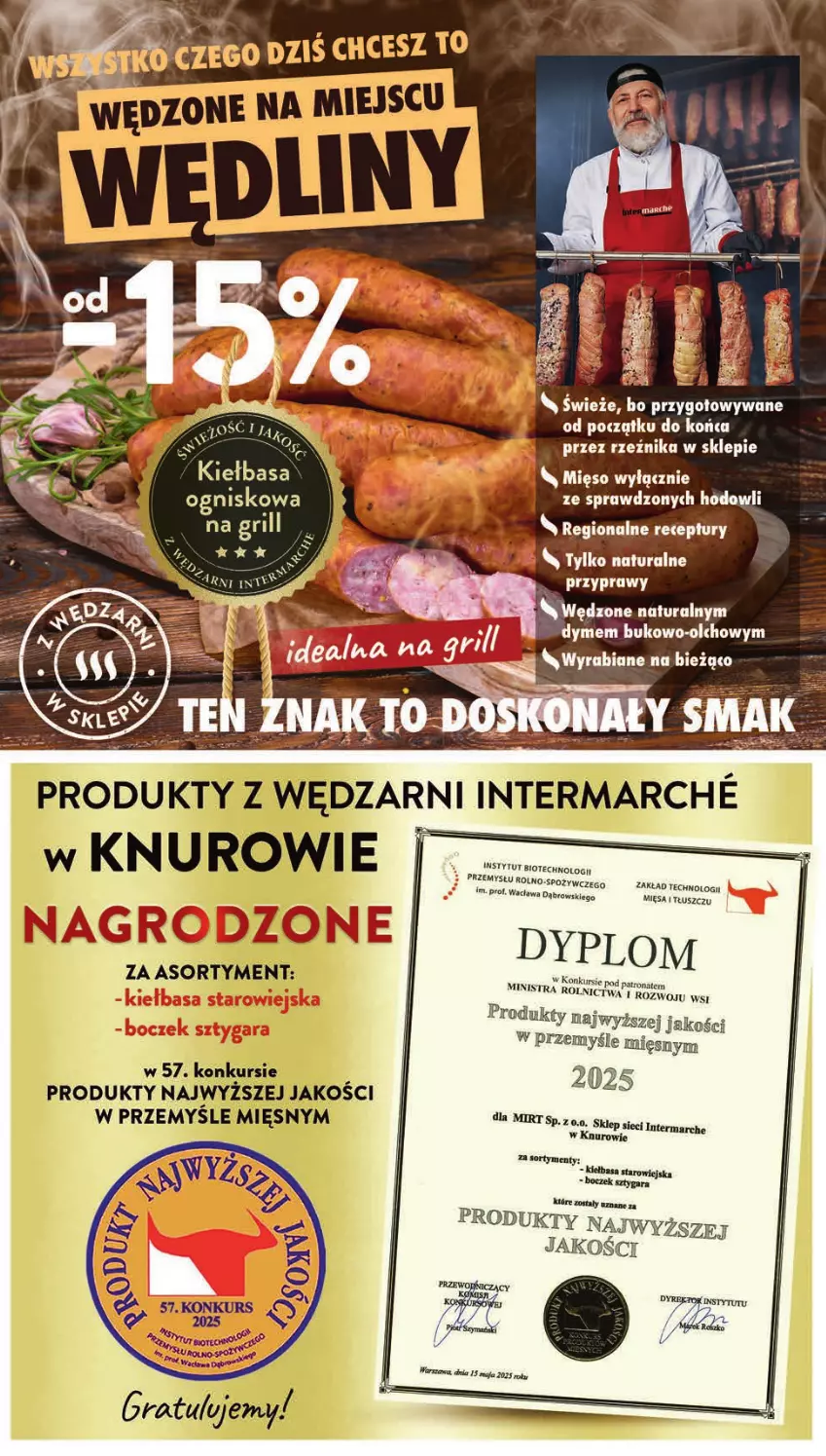 Gazetka promocyjna Intermarche - Gazetka Intermarche - ważna 17.07 do 23.07.2025 - strona 16 - produkty: Boczek, Kiełbasa, Mięso, Przyprawy