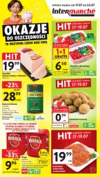 Gazetka promocyjna Intermarche - Gazetka Intermarche - Gazetka - ważna od 23.07 do 23.07.2025 - strona 1 - produkty: Piwo, Ser, Gra, Pekpol, Karkówka wieprzowa, Kawa mielona, Kawa, Jacobs Krönung, Warka, Szynka konserwowa, Szynka, Jacobs