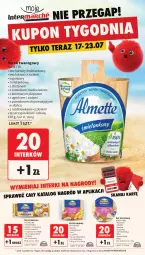 Gazetka promocyjna Intermarche - Gazetka Intermarche - Gazetka - ważna od 23.07 do 23.07.2025 - strona 10 - produkty: Piec, Chrzan, Maasdam, Ser, Jogurt, Serek, Pieprz, Serek twarogowy, Pieczarka, Hochland, Gouda, Rzodkiewka, Emmental, Almette