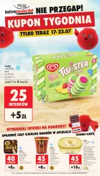 Gazetka promocyjna Intermarche - Gazetka Intermarche - Gazetka - ważna od 23.07 do 23.07.2025 - strona 11 - produkty: Top, Lion, Lody, Cappuccino