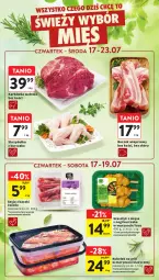 Gazetka promocyjna Intermarche - Gazetka Intermarche - Gazetka - ważna od 23.07 do 23.07.2025 - strona 15 - produkty: Kurczak, Skrzydełka z kurczaka, Boczek, Grill, Boczek wieprzowy