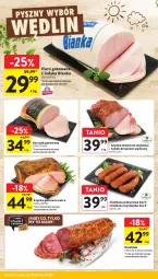 Gazetka promocyjna Intermarche - Gazetka Intermarche - Gazetka - ważna od 23.07 do 23.07.2025 - strona 17 - produkty: Piec, Kurczak, Kindziuk, Kurczak gotowany, Szynka, Tarczyński, Kiełbasa, Bianka