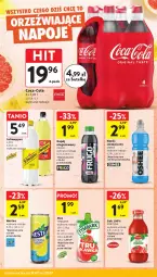 Gazetka promocyjna Intermarche - Gazetka Intermarche - Gazetka - ważna od 23.07 do 23.07.2025 - strona 31 - produkty: Sok, Mus, Coca-Cola, Fortuna, Schweppes, Napój izotoniczny, Tymbark, Oshee, Napój niegazowany, Napój, Nestea
