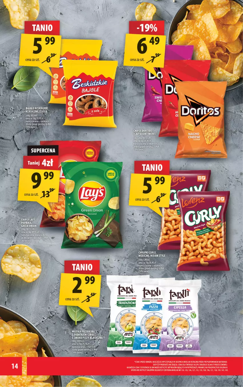 Gazetka promocyjna Arhelan - Gazetka - ważna 24.10 do 02.11.2025 - strona 14 - produkty: Chipsy, Chrupki, Fa, Rum
