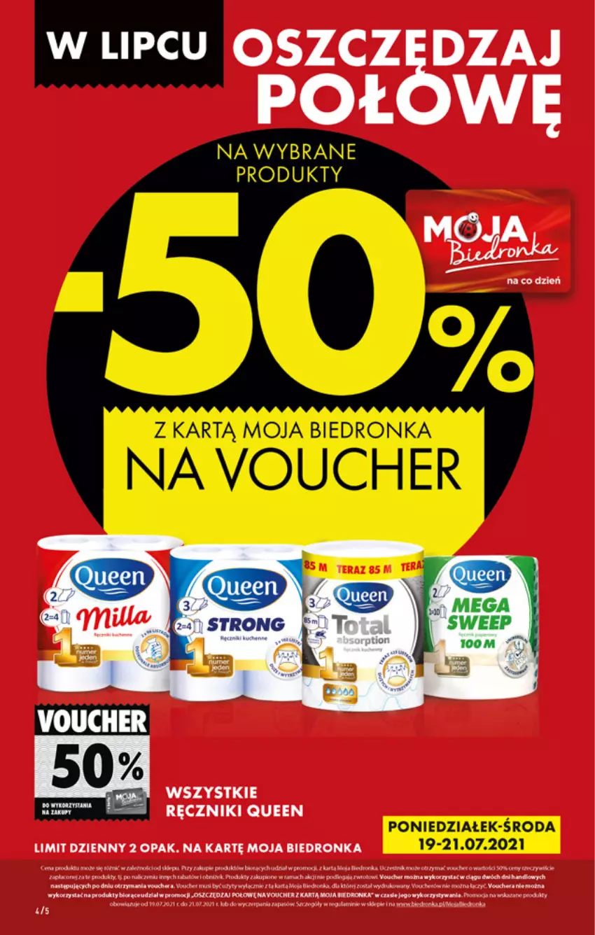Gazetka promocyjna Biedronka - W tym tygodniu - ważna 19.07 do 24.07.2021 - strona 4 - produkty: Dron, LG, Ręcznik, Woda