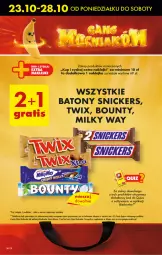 Gazetka promocyjna Biedronka - Od poniedzialku - Gazetka - ważna od 28.10 do 28.10.2023 - strona 30 - produkty: Quiz, Milky Way, Klej, Bounty, Twix, Snickers, Dron, Baton