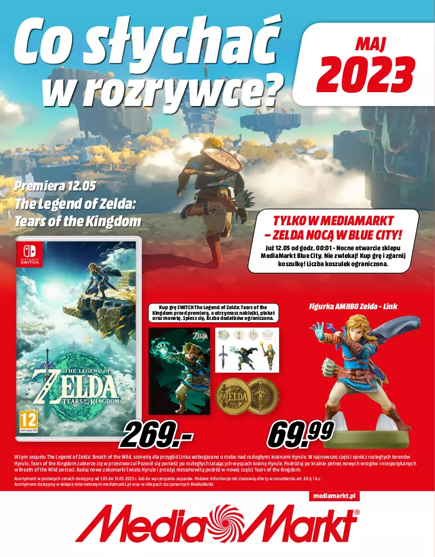 Gazetka promocyjna Media Markt - Gazetka Media Markt - ważna 01.05 do 31.05.2023 - strona 1 - produkty: Gra, Inka, Klej, Kosz