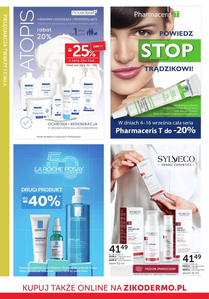 Gazetka promocyjna Ziko - Gazetka Ziko Dermo - ważna 04.09 do 16.09.2025 - strona 34 - produkty: Acer, Pharmaceris, Rum, Ser, Serum