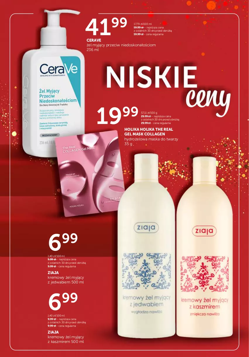 Gazetka promocyjna Ziko - Gazetka Ziko Dermo - ważna 04.09 do 16.09.2025 - strona 40 - produkty: CeraVe, Holika Holika, Maska, Maska do twarzy, Ziaja