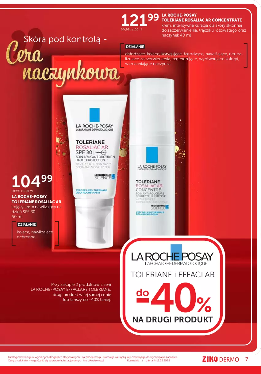 Gazetka promocyjna Ziko - Gazetka Ziko Dermo - ważna 04.09 do 16.09.2025 - strona 7 - produkty: Fa, Krem nawilżający, La Roche-Posay, Ser