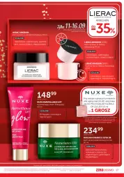 Gazetka promocyjna Ziko - Gazetka Ziko Dermo - Gazetka - ważna od 16.09 do 16.09.2025 - strona 17 - produkty: Ser, Gin, Krem na noc, Lierac, Mars, Nuxe, Krem na dzień, Flora, Olej