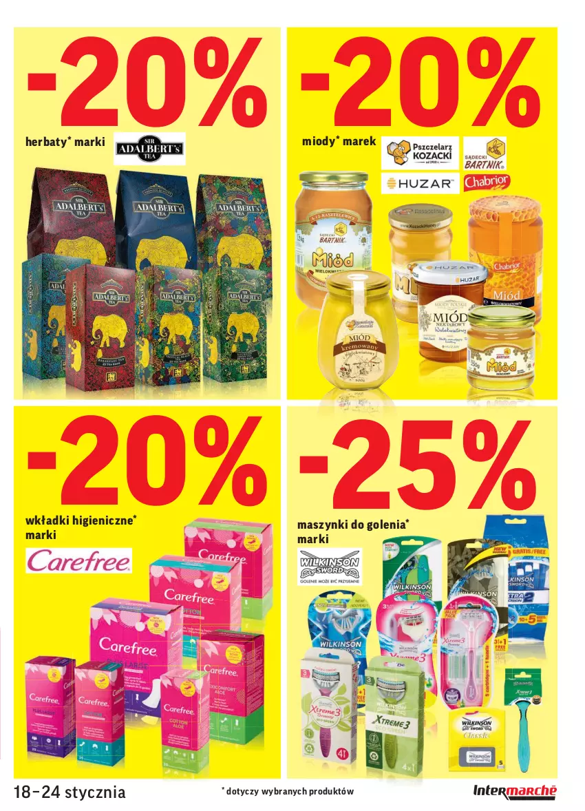 Gazetka promocyjna Intermarche - ważna 18.01 do 24.01.2022 - strona 9 - produkty: Wkładki