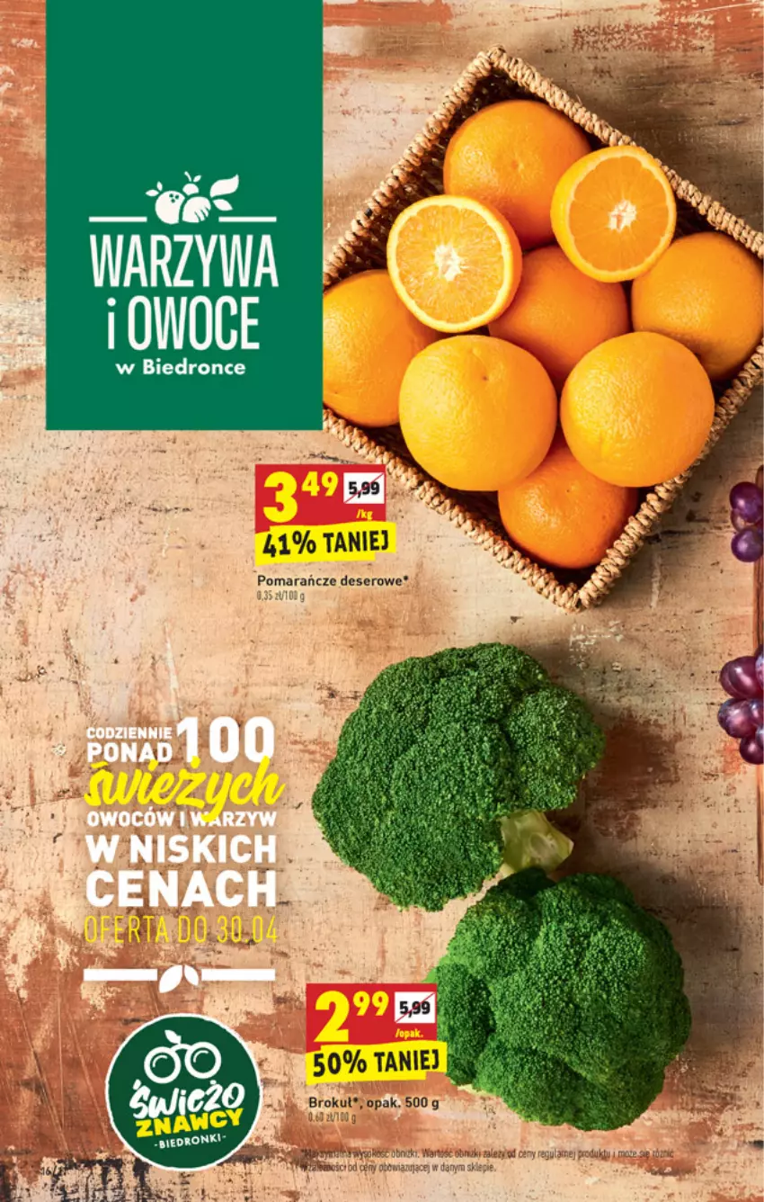 Gazetka promocyjna Biedronka - W tym tygodniu - ważna 29.04 do 05.05.2021 - strona 16 - produkty: Deser, Dron, Fa, Ser, Warzywa