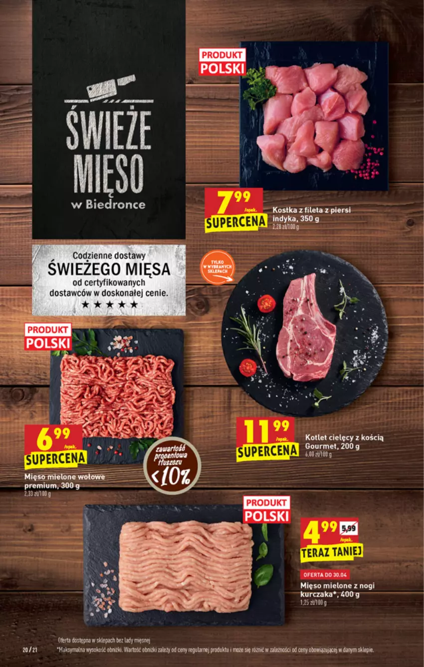 Gazetka promocyjna Biedronka - W tym tygodniu - ważna 29.04 do 05.05.2021 - strona 20 - produkty: Dron, Fa, Kotlet, Kurczak, Mięso, Mięso mielone, Tera