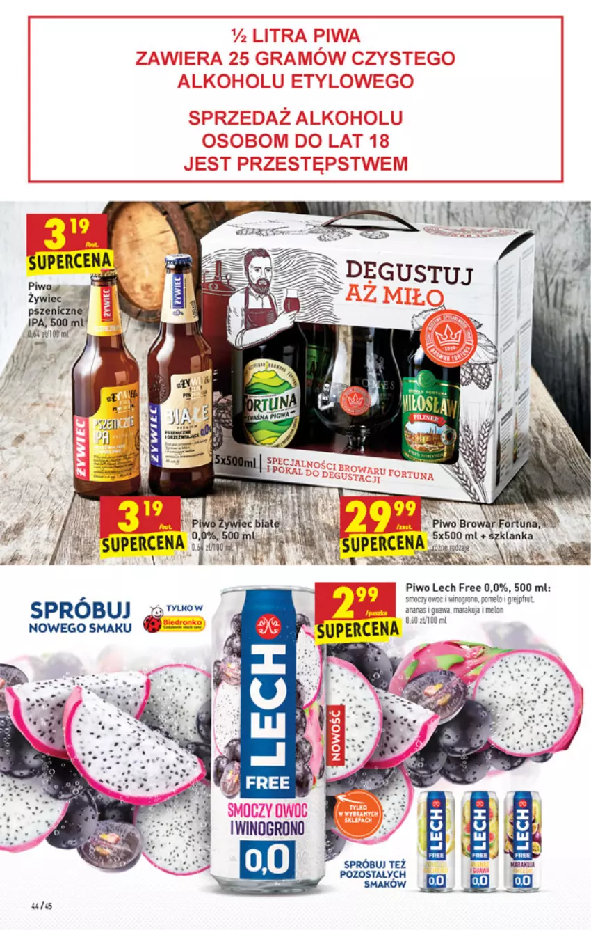 Gazetka promocyjna Biedronka - W tym tygodniu - ważna 29.04 do 05.05.2021 - strona 44 - produkty: Ananas, Grejpfrut, Piwo, Pomelo