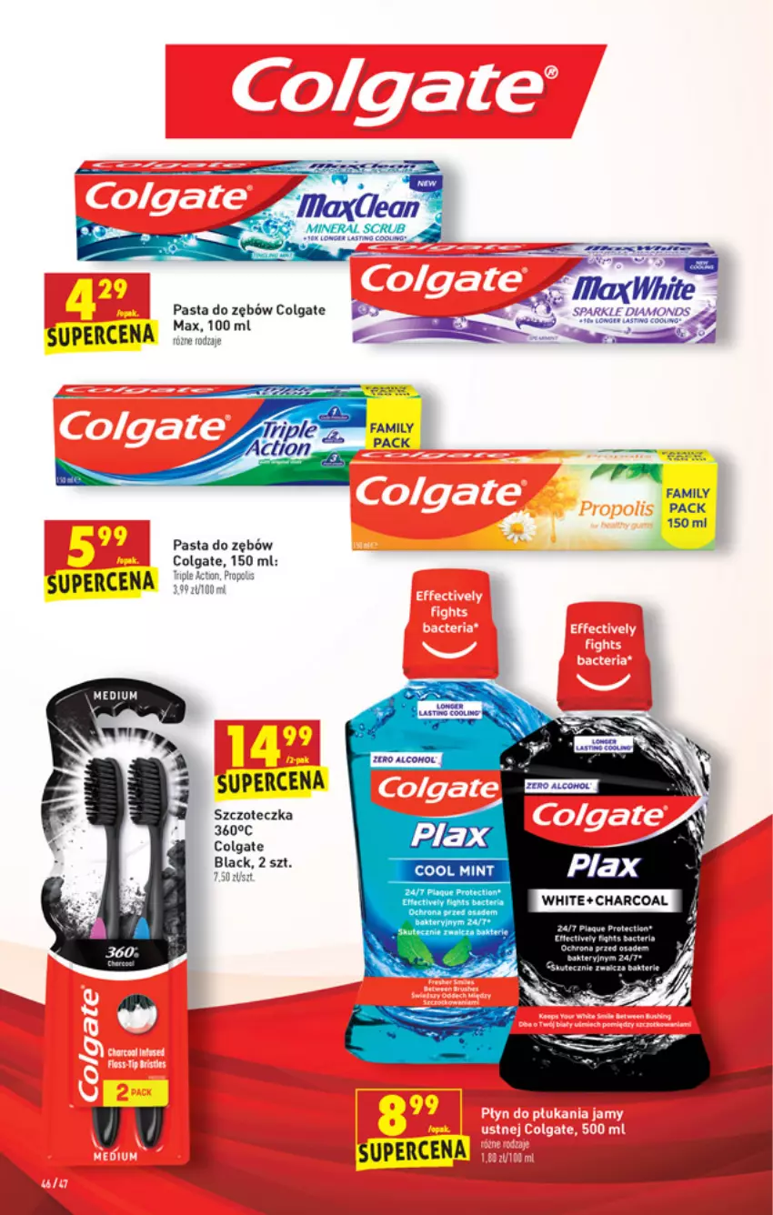 Gazetka promocyjna Biedronka - W tym tygodniu - ważna 29.04 do 05.05.2021 - strona 46 - produkty: Colgate, Fa, LG, Pasta do zębów, Szczoteczka