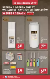 Gazetka promocyjna Aldi - Artykuły przemysłowe i tekstylia - Gazetka - ważna od 25.10 do 25.10.2025 - strona 10 - produkty: Piec, Zapalarka, Znicz, Olej, Wkład olejowy