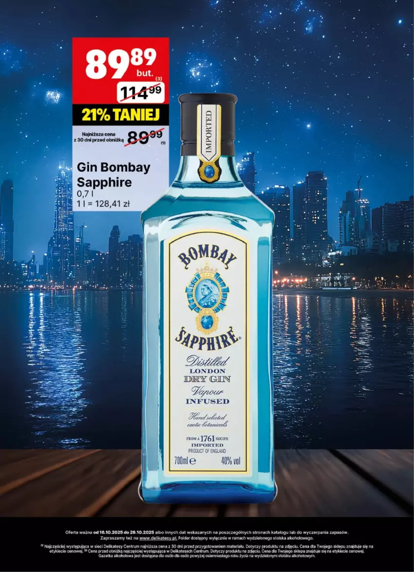 Gazetka promocyjna Delikatesy Centrum - Delibarek DC42-DC43 - ważna 16.10 do 29.10.2025 - strona 28 - produkty: Gin, Rama, Rum