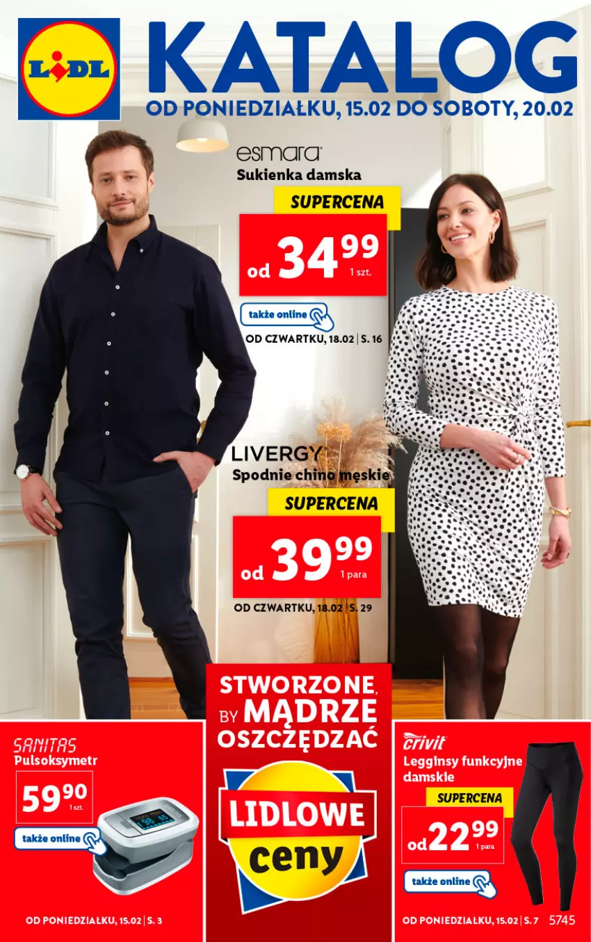 Gazetka promocyjna Lidl - GAZETKA - ważna 15.02 do 20.02.2021 - strona 1