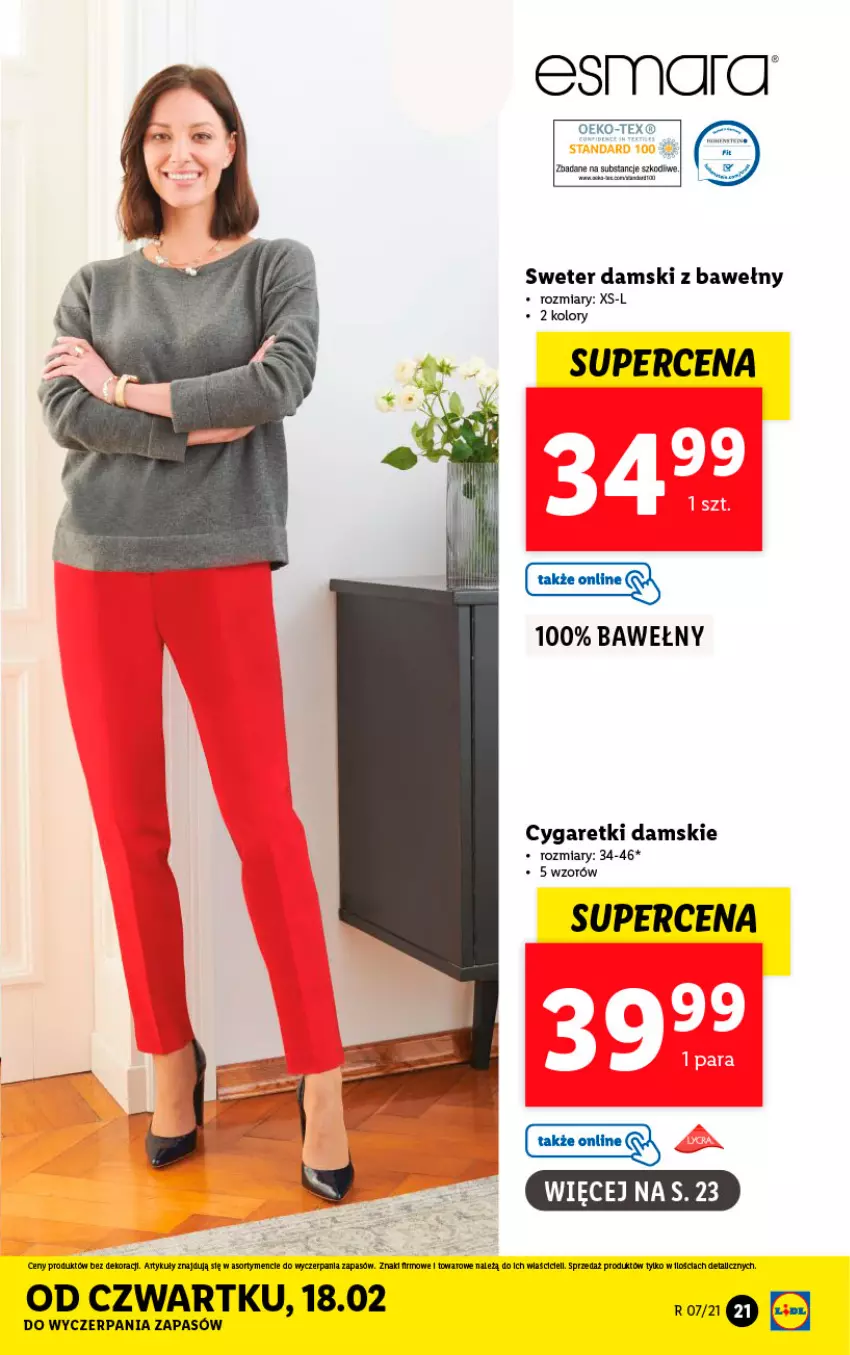 Gazetka promocyjna Lidl - GAZETKA - ważna 15.02 do 20.02.2021 - strona 21