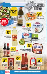 Gazetka promocyjna Topaz - Gazetka - Gazetka - ważna od 30.06 do 30.06.2021 - strona 12 - produkty: Mozzarella, Makaron, Sos, Ser, Gin, Grzyby, Jaja, Booster, Mlekovita, Mascarpone, Serek, Grzyby mun, Makaron chiński, Margaryna, Galbani, Delma, Oleo, Olej, Mleko