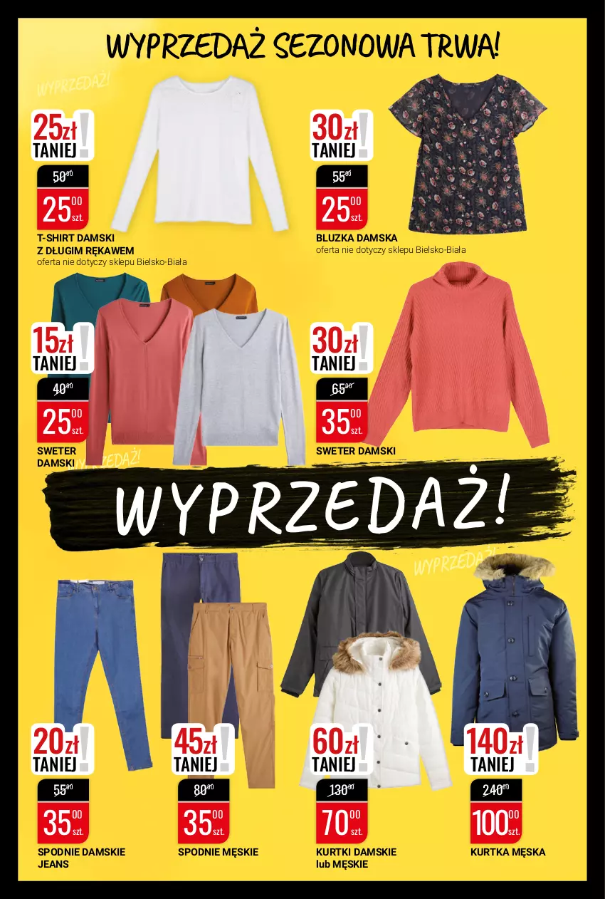 Gazetka promocyjna Bi1 - Wyjątkowe chwile - ważna 08.12 do 14.12.2021 - strona 11 - produkty: Kurtka, Spodnie, Sweter, T-shirt