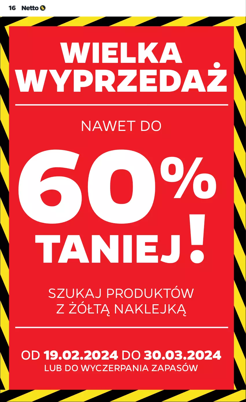 Gazetka promocyjna Netto - Artykuły spożywcze - ważna 22.02 do 28.02.2024 - strona 16 - produkty: Klej