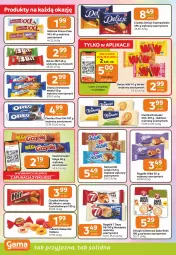 Gazetka promocyjna Gama - Gazetka Gama - Gazetka - ważna od 05.05 do 05.05.2026 - strona 4 - produkty: Goplana, Ciastka, Krakus, Bake Rolls, Prince Polo, Cukier, Chrupki chlebowe, Chałwa, Jeżyki, Wafelek, Chrupki, LANA, Herbatniki, 7 Days, Hellena, Rogal, Grześki, Galaretki, Delicje, Baton, Chleb, Cukierki, Gala, Oreo, Krakuski, Milka