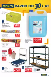 Gazetka promocyjna Makro - Oferta dla Twojego biznesu - oferta z alkoholem - Gazetka - ważna od 04.03 do 04.03.2024 - strona 23 - produkty: Piec, Jan Niezbędny, Regał, Rękawice, Wózek, Rękaw do pieczenia, Płyn do spryskiwaczy, Regał metalowy, Folia aluminiowa