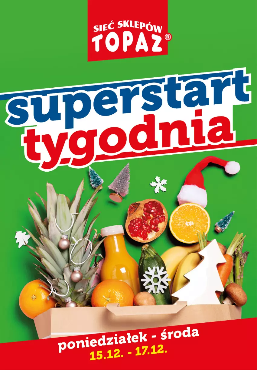 Gazetka promocyjna Topaz - Gazetka - ważna 15.12 do 17.12.2025 - strona 1