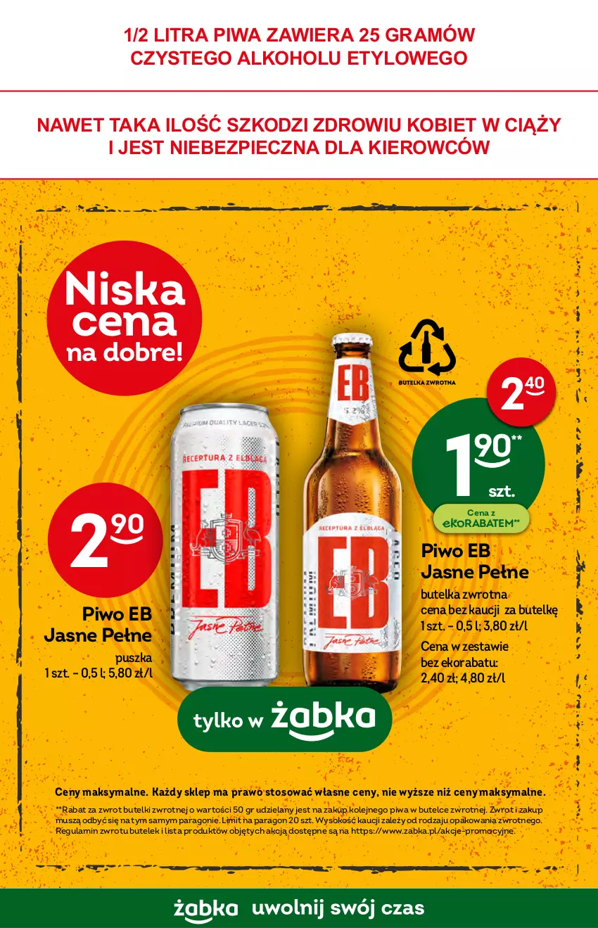 Gazetka promocyjna Żabka - ważna 19.10 do 25.10.2022 - strona 18 - produkty: Gra, Mus, Olej, Piec, Piwa, Piwo, Sok