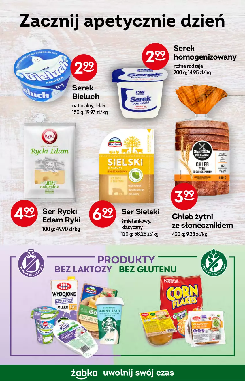 Gazetka promocyjna Żabka - ważna 19.10 do 25.10.2022 - strona 30 - produkty: Bieluch, Chleb, Edam, Rycki Edam, Ser, Serek