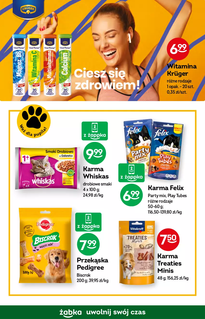 Gazetka promocyjna Żabka - ważna 19.10 do 25.10.2022 - strona 44 - produkty: Felix, Pedigree, Whiskas