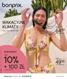 Gazetka promocyjna Bonprix - WAKACYJNE KLIMATY - Gazetka - ważna od 13.08 do 13.08.2024 - strona 1 - produkty: Biustonosz, Bikini, Figi