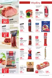 Gazetka promocyjna Makro - [Oferta promocyjna] Artykuły spożywcze - Gazetka - ważna od 22.03 do 22.03.2021 - strona 4 - produkty: Gra, Salami, Parówki, Szynka, Boczek, Indyk lux, Kabanos, Kiełbasa