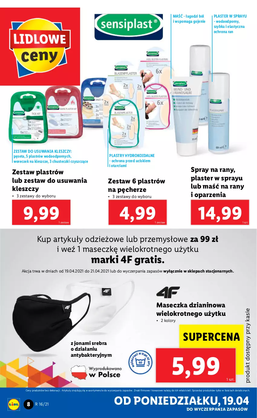 Gazetka promocyjna Lidl - GAZETKA - ważna 19.04 do 25.04.2021 - strona 8 - produkty: Chusteczki, Gra, Pęseta, Por, Woreczek