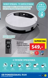 Gazetka promocyjna Lidl - GAZETKA - Gazetka - ważna od 25.04 do 25.04.2021 - strona 15 - produkty: Robot sprzątający, Mop, Gra, Pojemnik, Robot, Akumulator