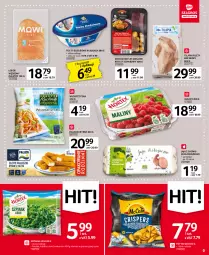 Gazetka promocyjna Selgros - Oferta spożywcza - Gazetka - ważna od 15.03 do 15.03.2023 - strona 9 - produkty: Marchewka, Kalafior, Sos, Jaja, Paluszki rybne, Maliny, Tilapia, Kotlet, Frytki, Szpinak, Fa